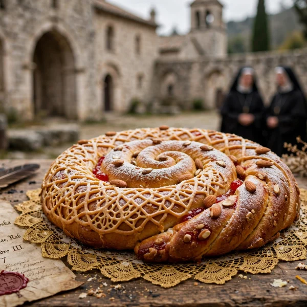 Rabska torta – Kulinarska čipka i geometrija tradicije iz 1177. godine AI foto
