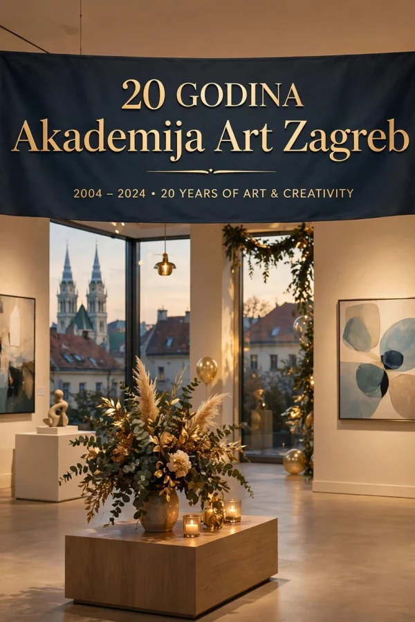 20 GODINA Akademija Art Zagreb AI foto