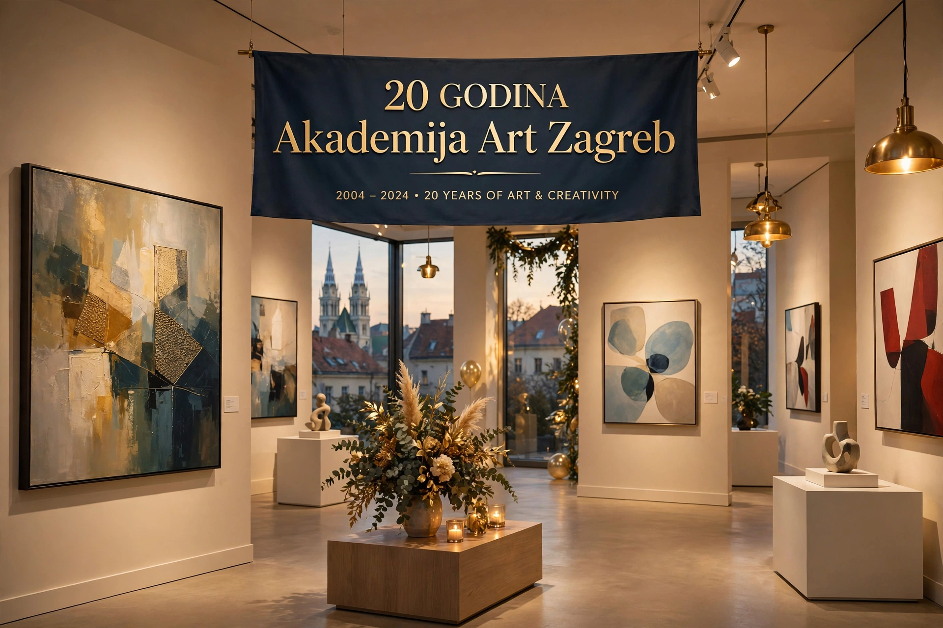 20 GODINA Akademija Art Zagreb AI foto