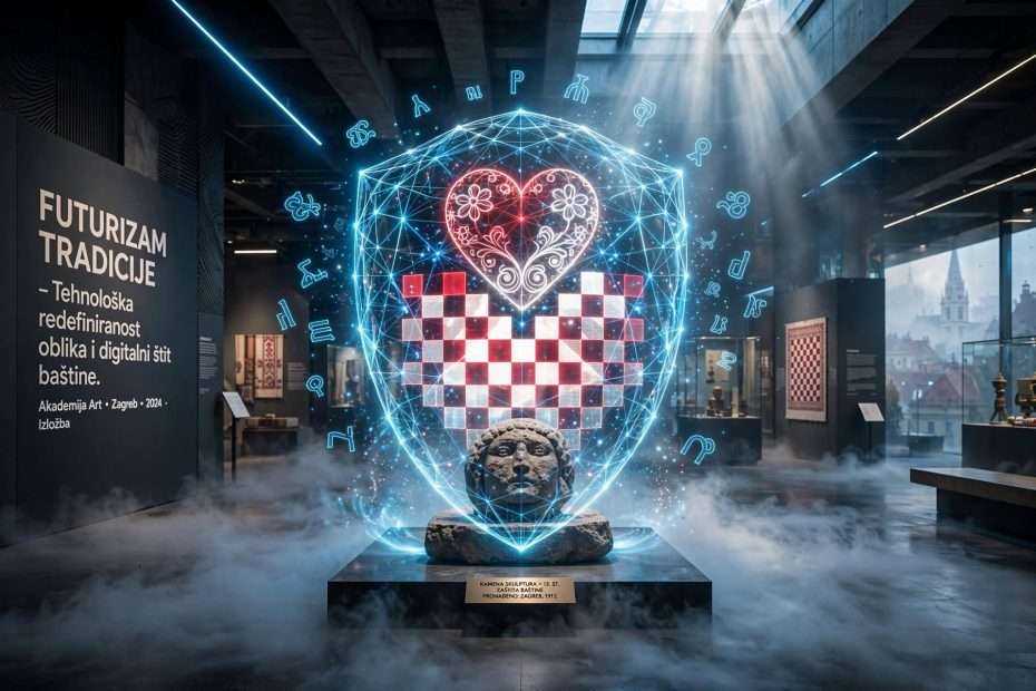 futurizam tradicije – tehnološka redefiniranost oblika i digitalni štit baštine, u čarobnoj viziji! ai