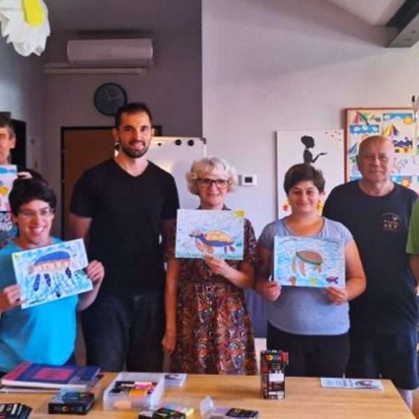 kreativno zabavna likovna radionica za osobe stambene zajednice mali princ ĐurĐevac (1)