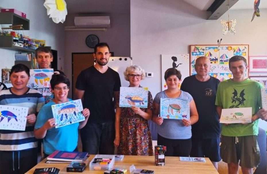 kreativno zabavna likovna radionica za osobe stambene zajednice mali princ ĐurĐevac (1)