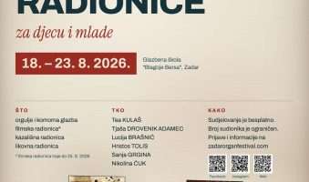 OTVORENE PRIJAVE ZA 8. KREATIVNE RADIONICE ZADAR ORGAN FESTIVALA