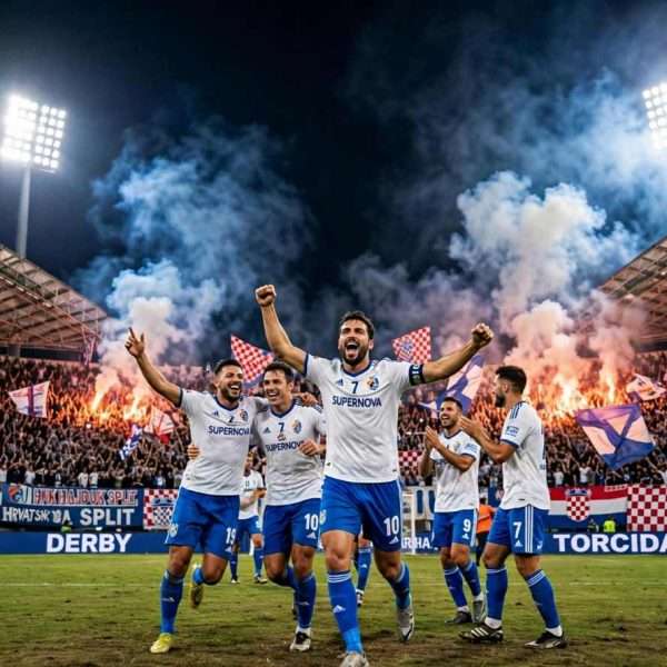 Derbi odluke na Poljudu: Hajduk srušio Dinamo 2:1 i zasjeo na vrh
