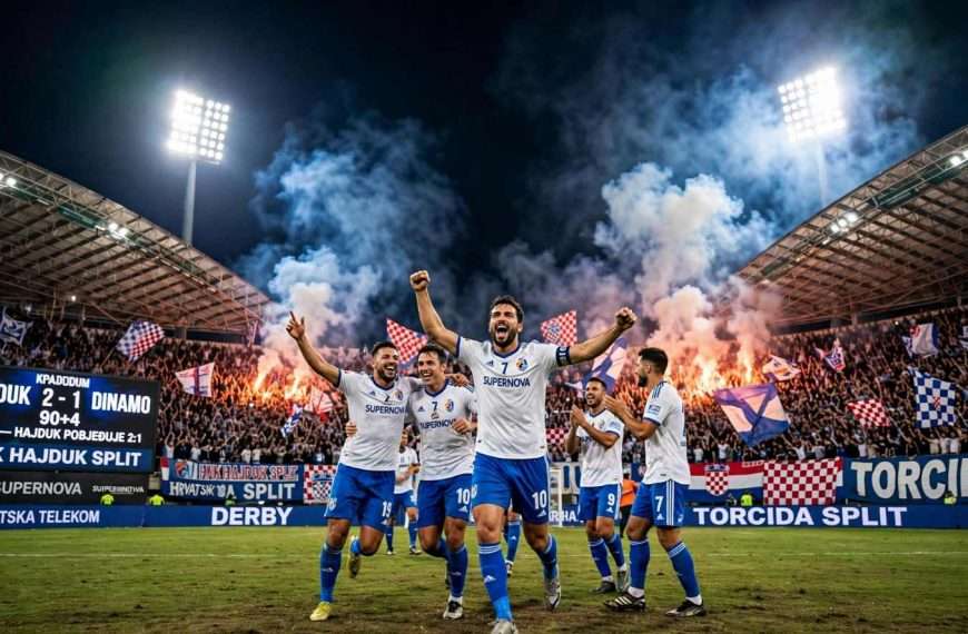 Derbi odluke na Poljudu: Hajduk srušio Dinamo 2:1 i zasjeo na vrh