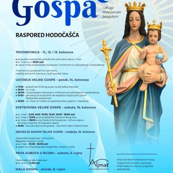 Velika Gospa u svetištu Gospe od Utočišta u Aljmašu