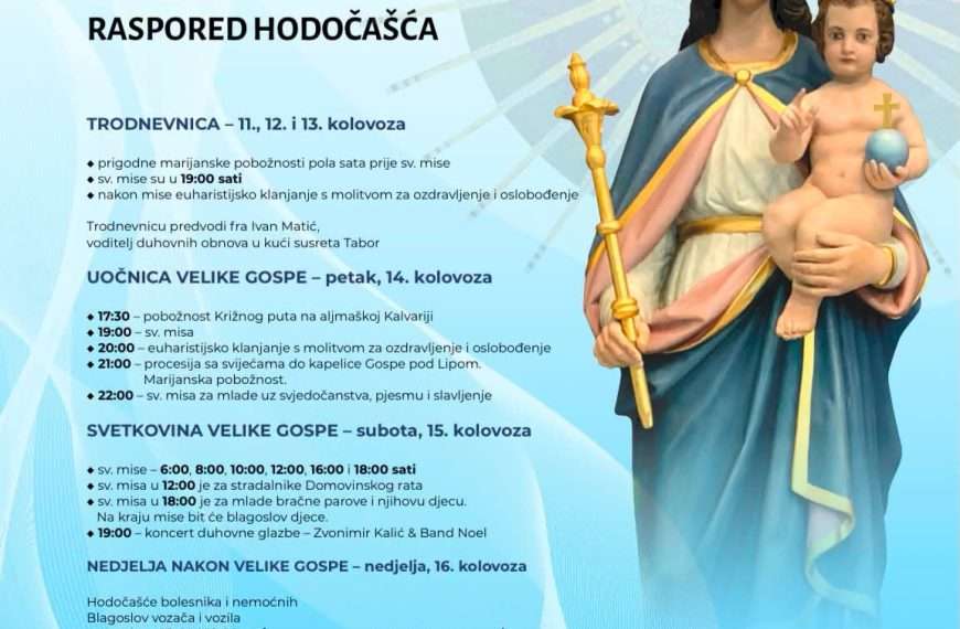 Velika Gospa u svetištu Gospe od Utočišta u Aljmašu