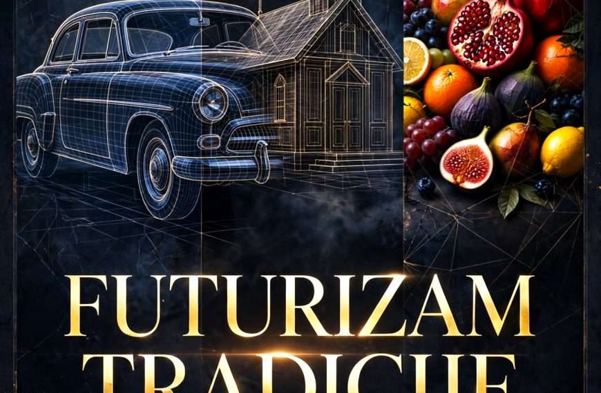 NAJAVA IZLOŽBE: “Futurizam tradicije” – Deset poglavlja bezvremenskog sklada kroz objektiv umjetne inteligencije