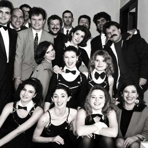 3. grupa cabaret sklonište u satiričkom kazalištu jazavac u zadrebu,13. siječnja 1992.