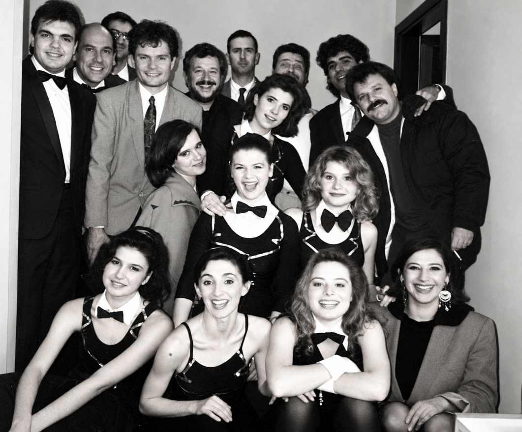 3. grupa cabaret sklonište u satiričkom kazalištu jazavac u zadrebu,13. siječnja 1992.