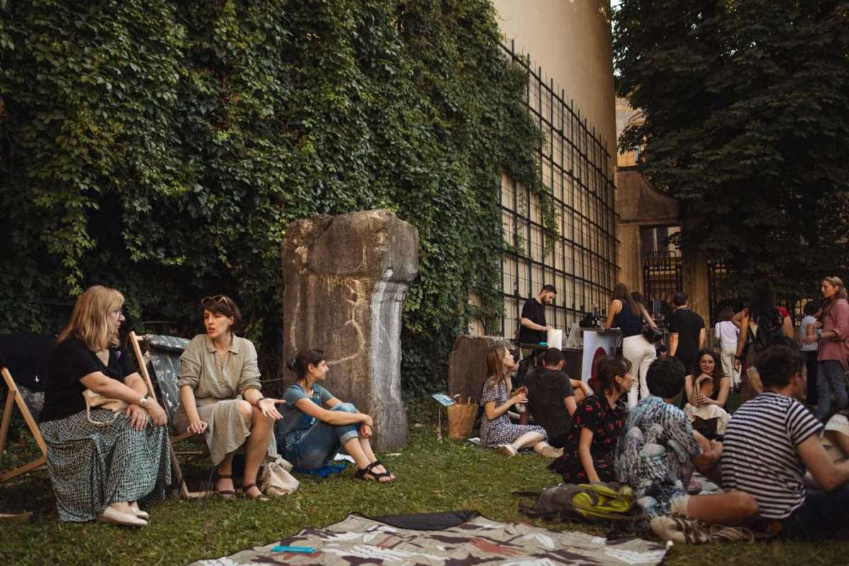 arheološki muzej u zagrebu, predah u lapidariju, foto vana katančić 