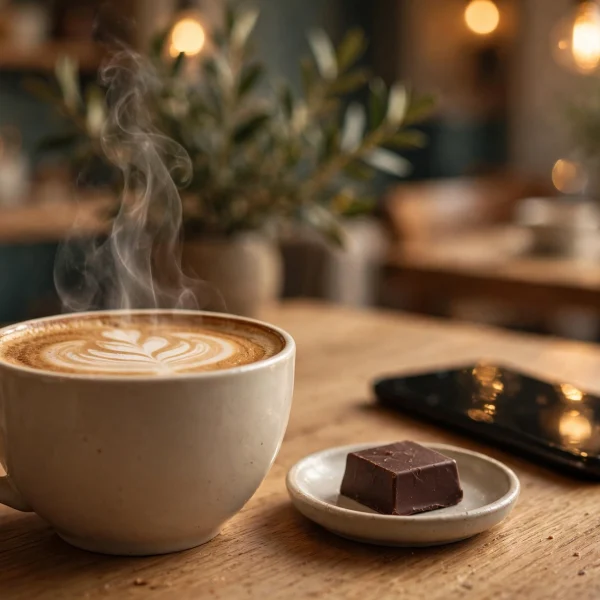 Otvoren Gospodarski forum Japan – Hrvatska elegantna šalica s latte artom — suptilna para se diže ai foto