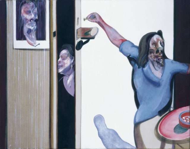 francis bacon, three studies of isabel rawsthorne, 1967. © the estate of francis bacon