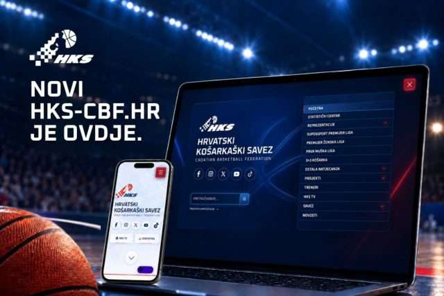 Novi digitalni dom domaće košarke: Hrvatski košarkaški savez predstavio redizajnirani web novi digitalni dom domaće košarke