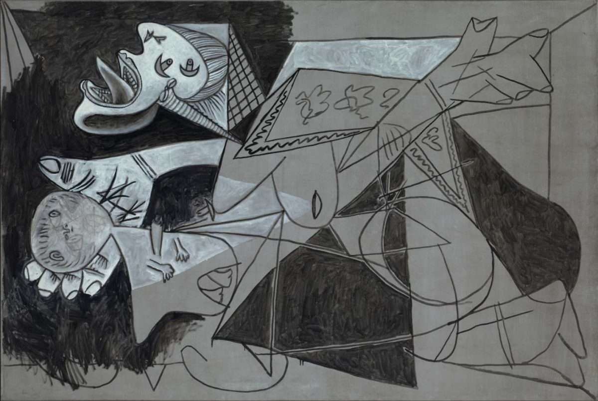 pablo picasso, mother and child (study after guernica), 1937. © succession picasso