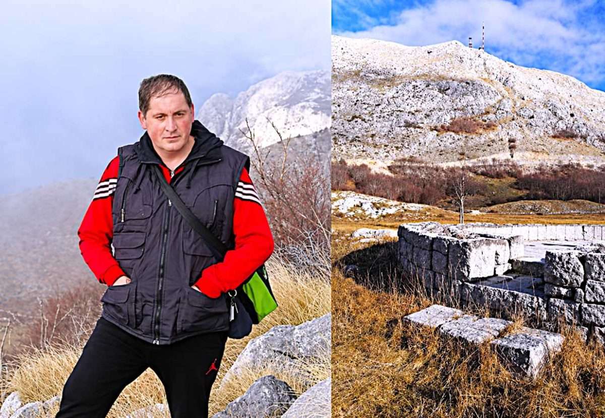 pogled na padine Štirovnika sa kuka