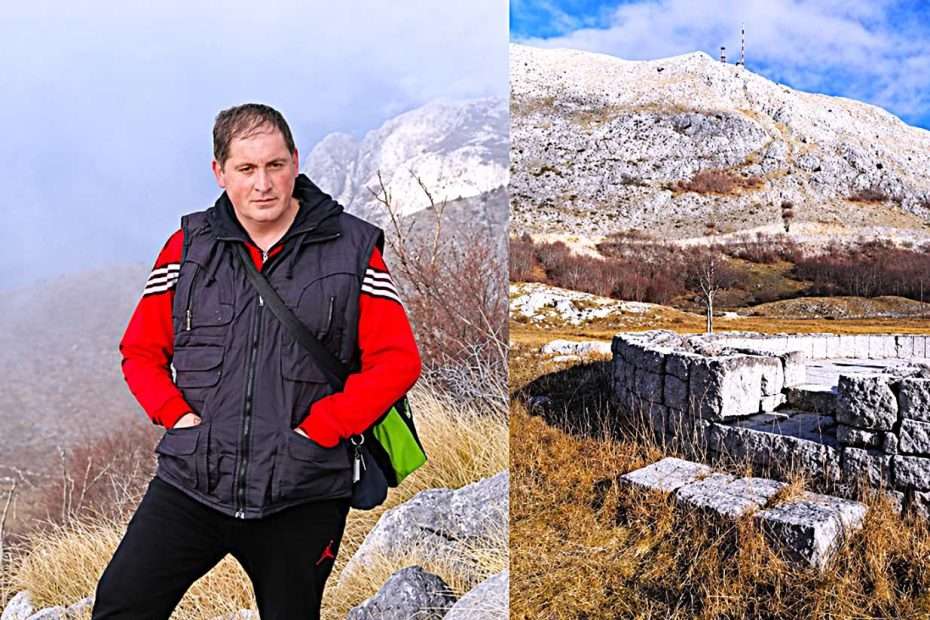 pogled na padine Štirovnika sa kuka