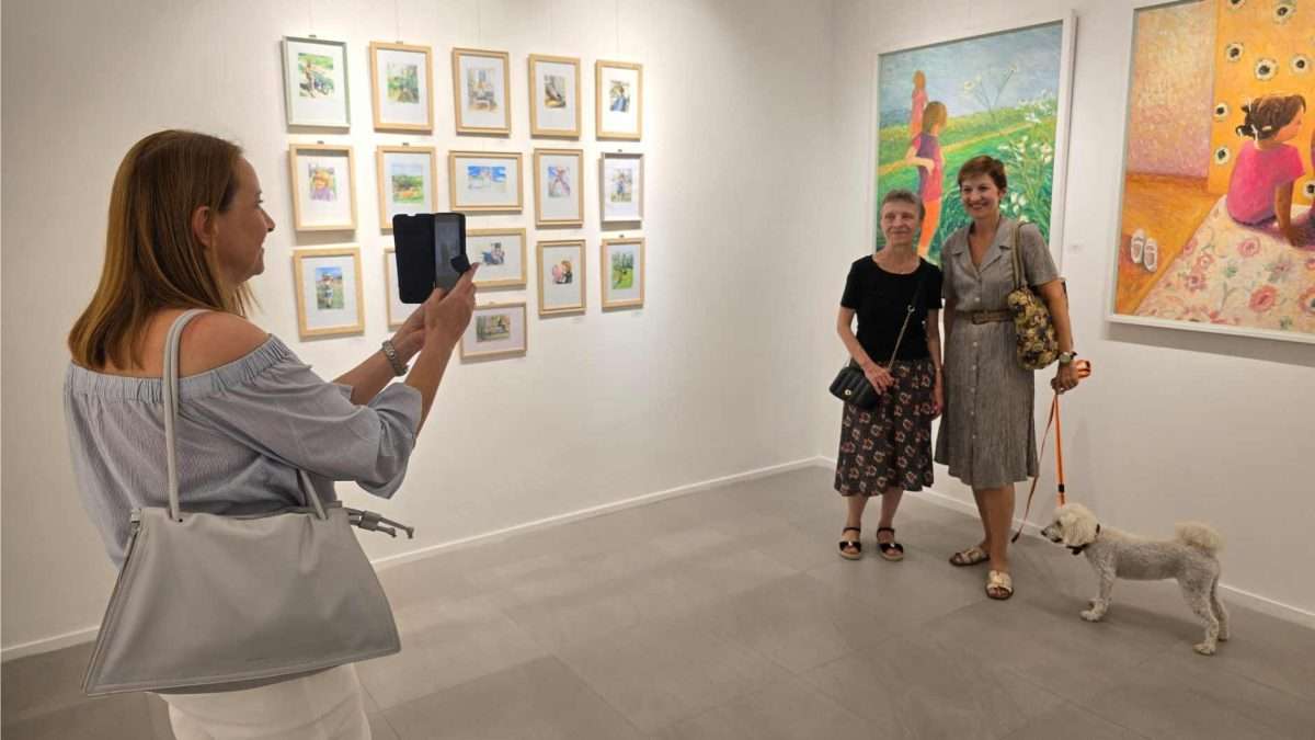 slike i crteži ivane barišić tomšić u gradskoj galeriji crikvenica (30)