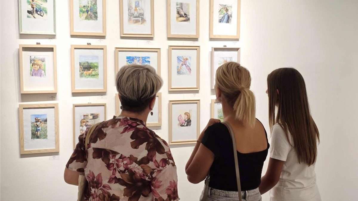 slike i crteži ivane barišić tomšić u gradskoj galeriji crikvenica (40)