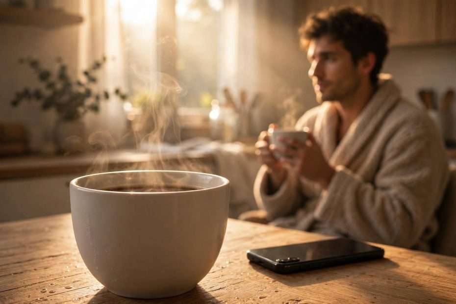 morning coffee scene nemoj me ništa pitati ai foto