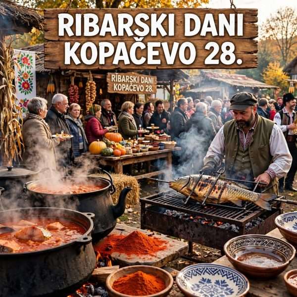 Kopačevo u rujnu – gdje Ribarski dani mirišu na fiš, papriku i dobru tamburicu