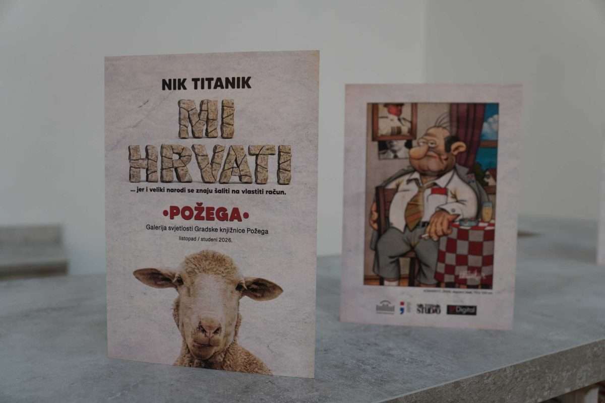 Izložba MI HRVATI Nika Titanika u Gradskoj knjižnici Požega izložba mi hrvati nika titanika u gradskoj knjižnici požega (5)