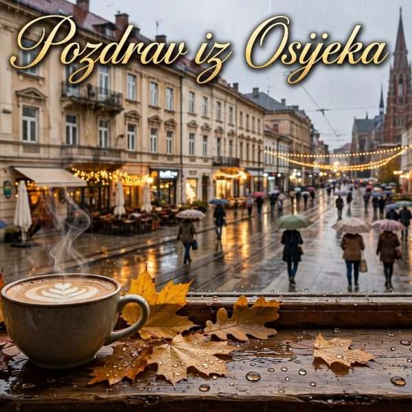 Art Postcards (5): Jesenja sonata na Dravi – Ponosni i sjetni pozdrav iz Osijeka u slavu neprolaznog mira