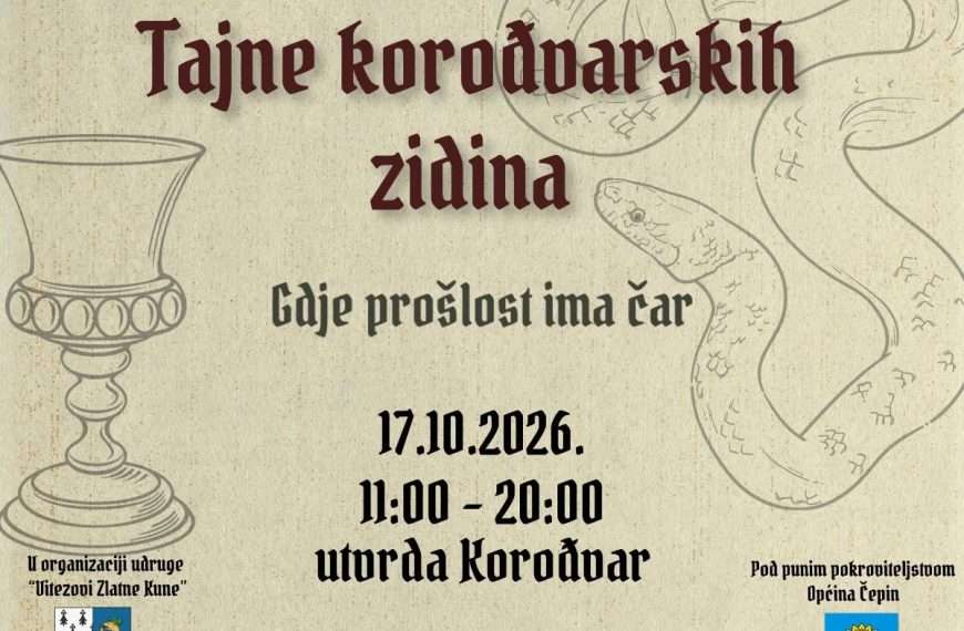 dm okuplja pojedince i organizacije s ciljem stvaranja povezanije i održivije zajednice tajne korođvarskih zidina (1)