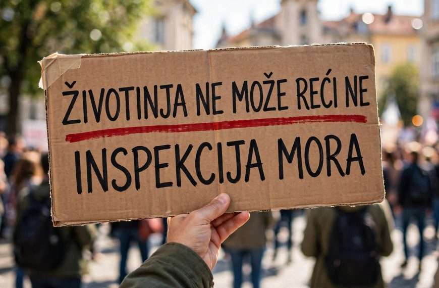 Životinja ne moŽe reĆi ne — inspekcija mora meta ai foto