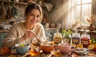 bilje i čajevi u najljepšem izdanju kamilica, menta, lavanda, šipak meta ai