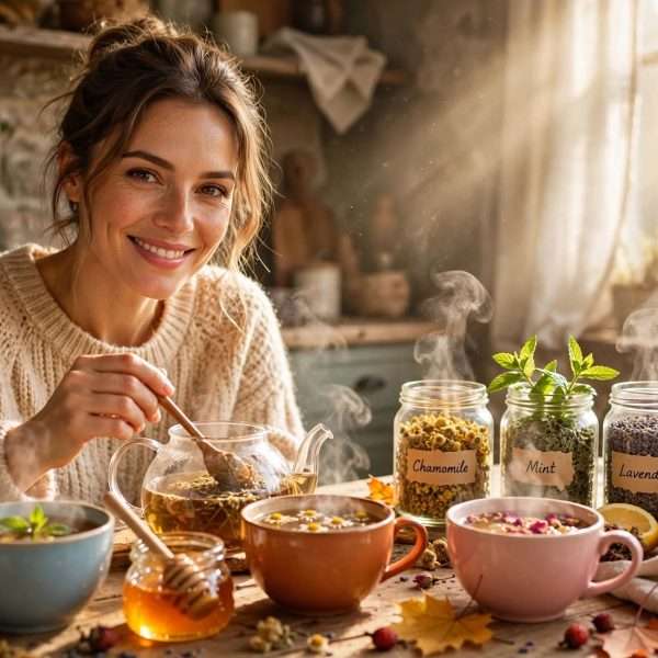 bilje i čajevi u najljepšem izdanju kamilica, menta, lavanda, šipak meta ai